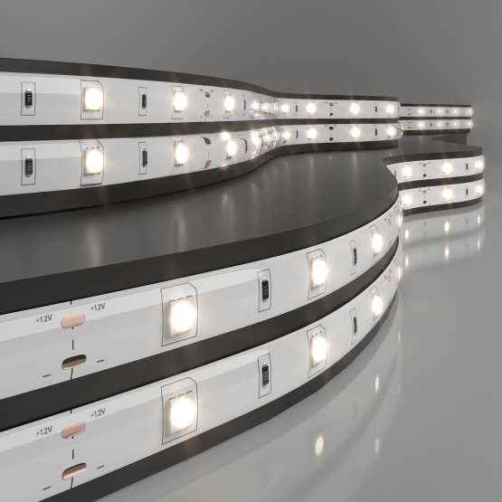 Светодиодная лента 12 В 7,2 Вт/м 30 Led/м 5050 IP65, дневной белый 4200К, 5 м
                    Лента светодиодная 12V 7,2W 30Led 5050 IP65 дневной белый, 5м