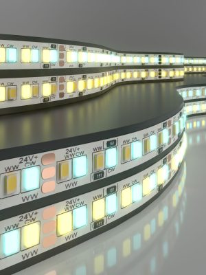 Лента светодиодная 24 В 16 Вт/м 240 Led/м 2835+2835 IP20, MIX теплый белый
                    3300K/холодный белый 6500K, 5 м Лента светодиодная 24V 16W 240Led 2835+2835 IP20
                    MIX теплый белый/холодный белый, 5м
