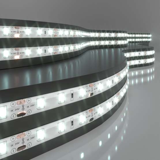 Светодиодная лента 24 В 4,8 Вт/м 60 Led/м 2835 IP65, холодный белый 6500K, 5 м
                    Лента светодиодная 24V 4,8W 60Led 2835 IP65 холодный белый, 5м