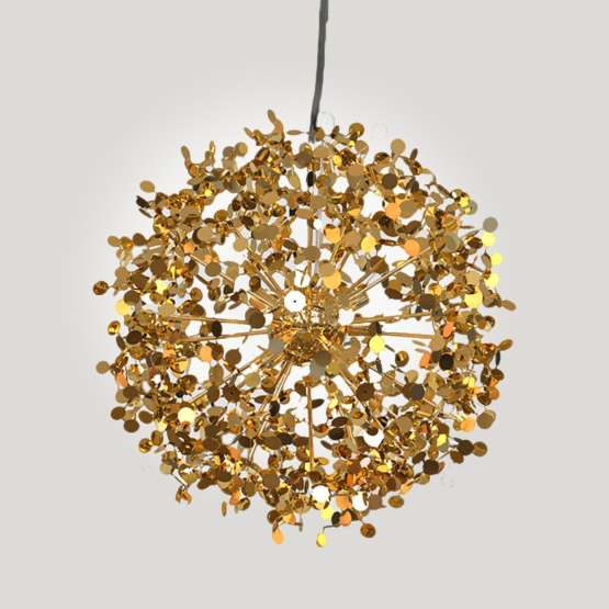 Люстра Tezani Argent Suspension Pendant Lamp 85 Gold D50 By Imperiumloft