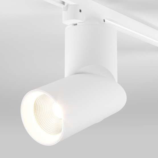 Трековый светильник для однофазного шинопровода Corner белый 15W 4200K (1 шт.)
                    LTB33
