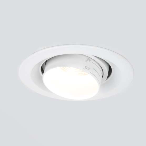 Встраиваемый светодиодный светильник с регулировкой угла освещения 9919 LED
                    10W 4200K белый