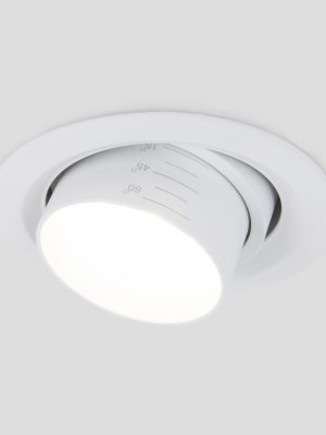 Встраиваемый точечный светодиодный светильник 9920 LED 15W 4200K белый