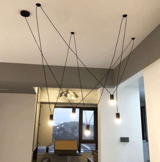 Люстра Match Chandelier 9 lamp — изображение 8