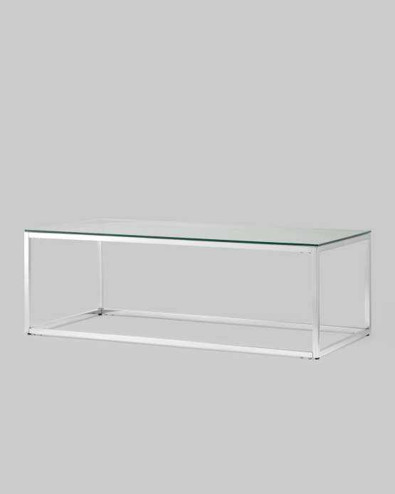 Журнальный стол 120*60 ТАУН серебро — изображение 2