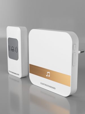 Звонок беспроводной WL 52M IP44 Белый DBQ24M