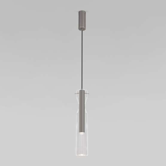 Подвесной светильник LED со стеклянным плафоном 50253/1 LED графит