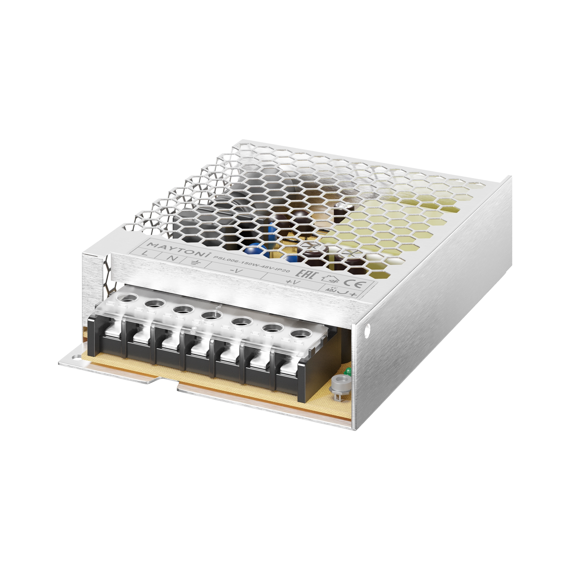 render_psl006-150w-48v-ip20_on_w_standard