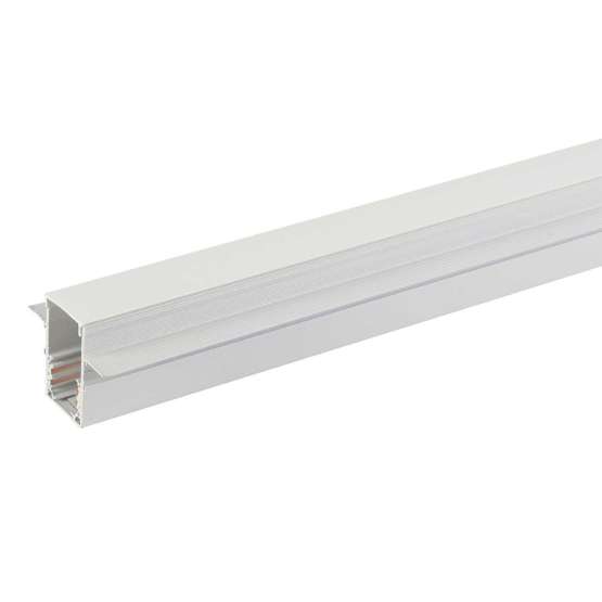 Шинопровод встраиваемый магнитный для ГКЛ12,5 мм Crystal Lux CLT 0.123 02 L2000 WH