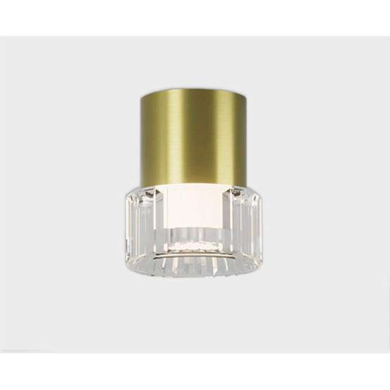 Потолочный светодиодный светильник Italline IT014-0202 gold