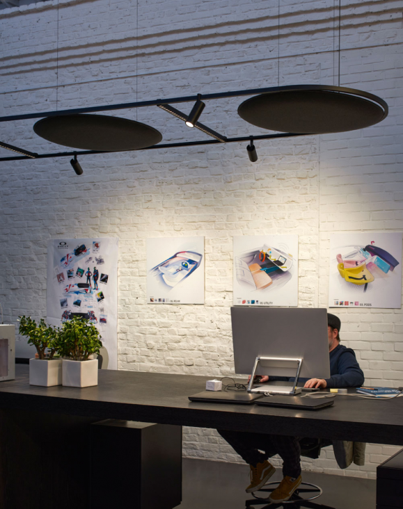 Светодизайн офиса CREAX в Бельгии