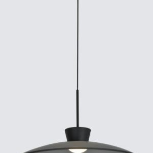Подвесной светодиодный светильник Alfa Light F3924-80 black+Grey glass F3924-80
