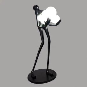 Торшер Alfa Light F2724-04 580*600*H1600 BLACK