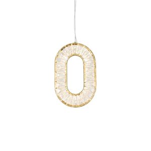 Подвесной светодиодный светильник Newport Laura 3671/S champagne gold М0070226