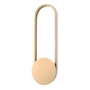 Настенный светодиодный светильник Crystal Lux Nina AP18W Led Brass