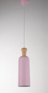 Светильник подвесной Alfa Light F3524-23 Pink E27*1