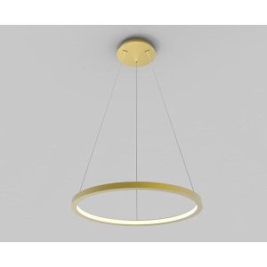 Подвесной светодиодный светильник Italline IT013-6028 gold 3000K