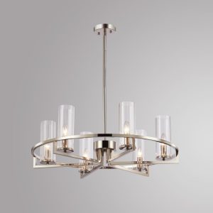 Люстра подвесная Alfa Light F3024-20 CHROME