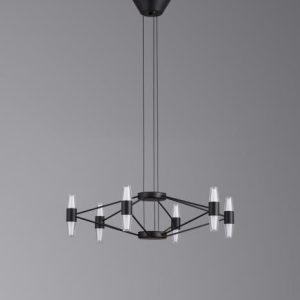 Люстра подвесная Alfa Light F3024-63 BLACK