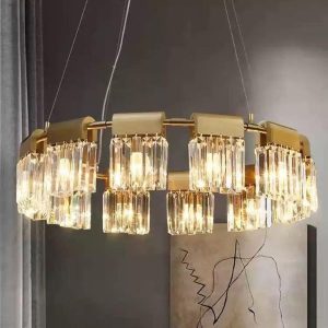 Люстра подвесная Alfa Light F3224-10 D800*H200 E14