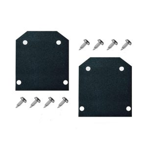 Комплект торцевых заглушек Denkirs 2 шт. TR3042-AL