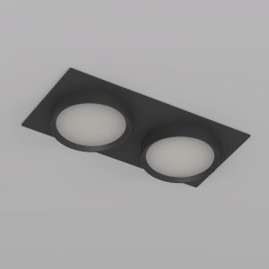 Встраиваемый светильник DENKIRS FLAT DK2092-BK