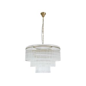 Подвесная люстра Newport 3689+9/C brass М0069628