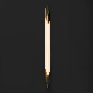 Бра Alfa Light F1024-03 700MM BK 3000K