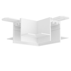 Коннектор L-образный потолок-потолок Denkirs Smart Hide TR2112-WH