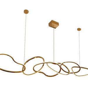 Подвесной светодиодный светильник Newport Alicia 15326/S Champagne gold М0068689