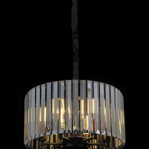 Люстра подвесная Alfa Light F4024-62 500mm BK E14*8