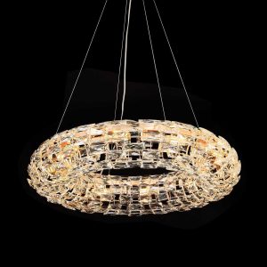 Люстра подвесная Alfa Light F4024-26 800mm SDG E14x10