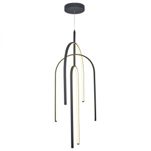 Люстра подвесная Alfa Light F3024-27 BLACK