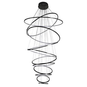 Подвесной светодиодный светильник Newport Loren 15211/S black glossy М0068988