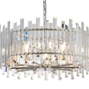 Подвесная люстра Newport Alessia 8510/C nickel М0070397