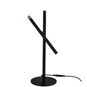 Настольная лампа Alfa Light F3924-70 black 4W 15*28*41