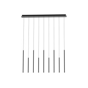 Люстра подвесная Alfa Light F3924-02 black 18W 120*13*H 150