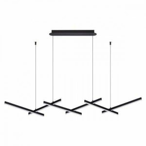 Люстра подвесная Alfa Light F3924-46 black 50W 120*33*H 120