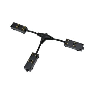 Коннектор Т-образный Denkirs Smart Hide TR2115-BK