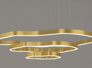 Люстра подвесная Alfa Light F4324-01 L100*W50*H150 gold