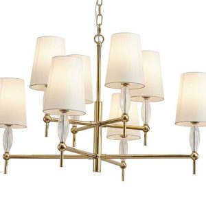 Подвесная люстра Newport Chelsy 4378/C gold М0070440