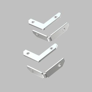 Комплект угловых соединителей шинопровода Denkirs Smart One (4 шт.) TR2027-AL