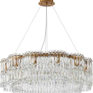 Люстра подвесная хрустальная 2174/05/12P Stilfort, серия Admire