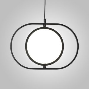 Подвесной Светильник Arvet Горизонтальный Черный By Imperiumloft