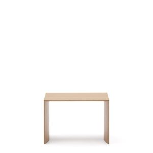 Litto Приставной столик из шпона дуба натурального цвета 55 x 40 см
