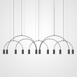 Подвесной Светильник Arc 12 Black By Imperiumloft