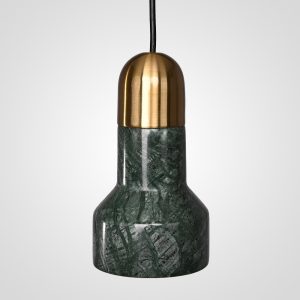Подвесной Светильник Jazz Stone Green Brass By Imperiumloft
