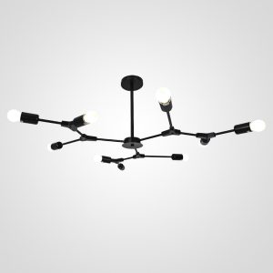 Люстра На Штанге Late D103 Black By Imperiumloft