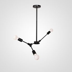 Люстра На Штанге Late D55 Black By Imperiumloft