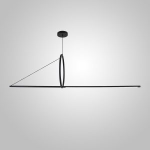Подвесной Светильник Suspension Cercle Et Trait – Graphite Satine L170 By
                    Imperiumloft